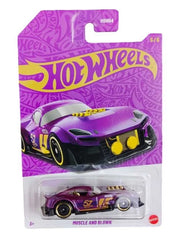 Hot Wheels 57th Anniversary Pearl & Chrome 2024 'Muscle and Blown' Diecast Car