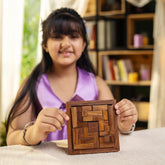 Mittimate Wooden Solid Pentomino Puzzle – Brain-Boosting Jigsaw Game for Kids (6+) | Fun, Learning & Perfect Birthday Gift
