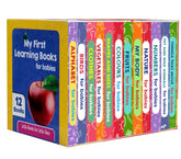 Pegasus My First Learning Board Books for Babies - Boxset of 12 Board Books for Kids