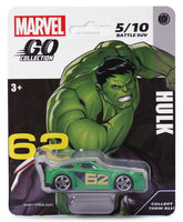 Marvel Go 1:64 Diecast Hulk Battle SUV Toy Car for Collection for Ages 3 years and up