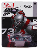 Marvel Go 1:64 Diecast Drax Battle SUV Toy Car for Collection for Ages 3 years and up