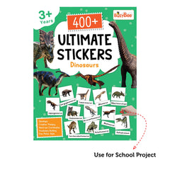 Pegasus 400+ Ultimate Stickers Book - Dinosaurs for 3+ Years Kids