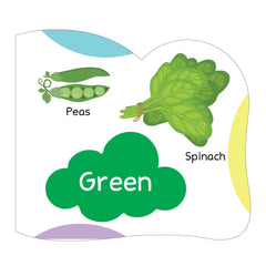 Pegasus A To Z Learning - Colours Board Book for Kids Children