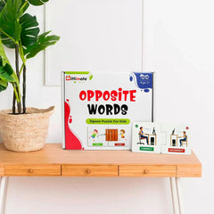 Mittimate Opposite Word Educational Jigsaw Puzzle Game for Kids Age 2 to 4 Old I 60 Pieces Puzzle Toy I Birthday Gift for Children