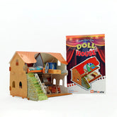 Mittimate Doll House Model Construction Book for Kids Age 8 to 12 Year Old I Make Your Own 3D Paper Model I Fun & DIY Book for Children