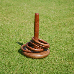 Mittimate Wooden Toss & Ring Game – Fun Indoor & Outdoor Activity for Kids (6+) | Enhances Aiming & Shooting Skills