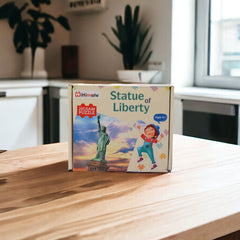 Mittimate World Statue of Liberty Jigsaw Puzzle – 36-Piece Cardboard Puzzle for Kids (Ages 4-6) | Fun, Learning & Perfect Birthday Gift