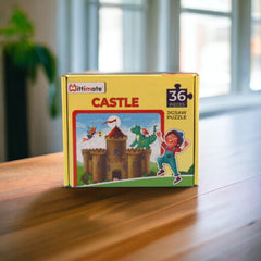 Mittimate Castle Jigsaw Puzzle – 36-Piece Cardboard Puzzle for Kids (Ages 4-6) | Fun, Learning & Perfect Birthday Gift