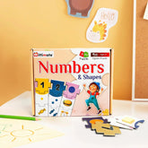 Mittimate Number & Shape Jigsaw Puzzle Game for Kids Age 2 to 4 Old I 54 Pieces Educational Puzzle Toy I Birthday Gift for Children