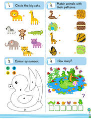 Pegasus 1001 Ultimate Brain Booster Activities for 3 to 6 Years Old Kids