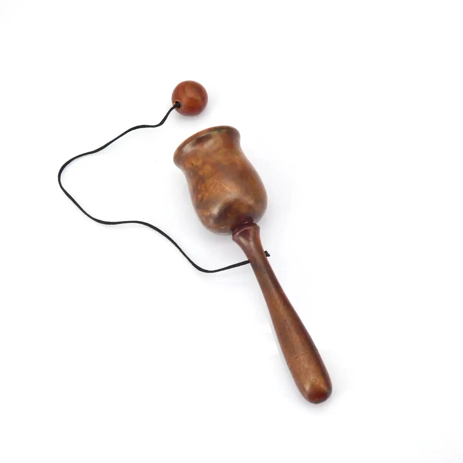 Mittimate Wooden Cup & Ball Game – Classic Toss & Catch Toy for Kids (6+) | Enhances Hand-Eye Coordination & Focus