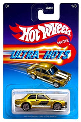 Hot Wheels Ultra Hots Retro 2025 Edition 1:64 Scale 70 Ford Escort RS1600 Die-Cast Vehicles With Full Front & Rear Decoration VUM Parts For Ages 3+