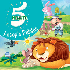 Pegasus 5 Minute Aesop's Fables - Premium Quality Padded & Glittered Book