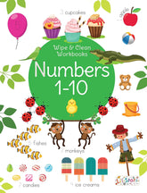 Pegasus Numbers 1-10 - Wipe & Clean Workbook with free Pen