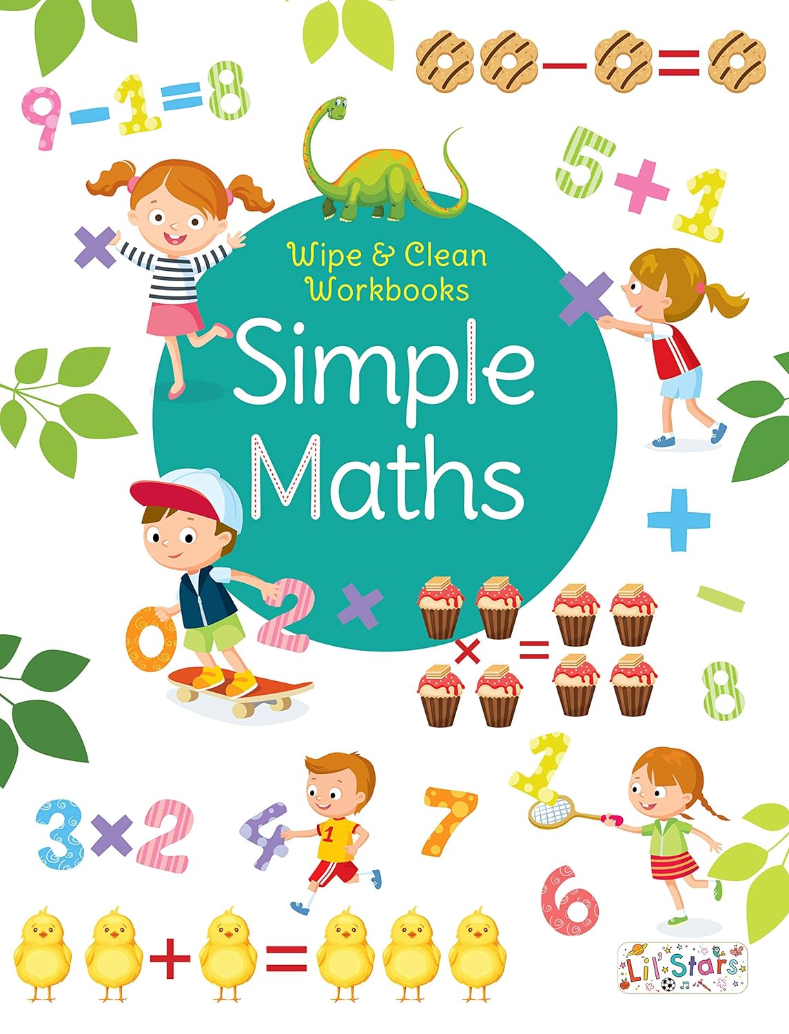 Pegasus Simple Maths - Wipe & Clean Workbook with free Pen