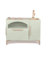 Kiddies Kingdom Essential Play Kitchen - White, Pink, Blue, Green Imaginative Play For Ages 3 and Above