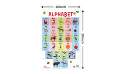 Pegasus ABC Capital Letters - Thick Laminated Preschool Chart