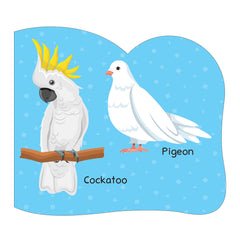 Pegasus A To Z Learning Pet Animal Board Book for Kids Children