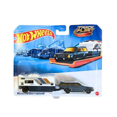 Hot Wheels Track Fleet Volvo 240 Drift Camper Truck for Ages 3 Years and Up