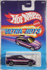 Hot Wheels Ultra Hots Retro 2025 Edition 1:64 Scale 88 Honda CR-X Die-Cast Vehicles With Full Front & Rear Decoration VUM Parts For Ages 3+