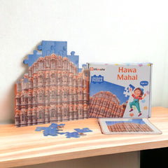 Mittimate Hawa Mahal Jigsaw Puzzle – 36-Piece Cardboard Puzzle for Kids (Ages 4-6) | Fun, Learning & Perfect Birthday Gift