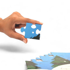 Mittimate Igloo Jigsaw Puzzle – 36-Piece Cardboard Puzzle for Kids (Ages 4-6) | Fun, Learning & Perfect Birthday Gift