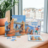 Mittimate London Bridge Jigsaw Puzzle – 36-Piece Cardboard Puzzle for Kids (Ages 4-6) | Fun, Learning & Perfect Birthday Gift