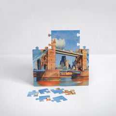 Mittimate London Bridge Jigsaw Puzzle – 36-Piece Cardboard Puzzle for Kids (Ages 4-6) | Fun, Learning & Perfect Birthday Gift