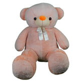 Play Hour Wolly The Teddy Bear Plush Soft Toy for Ages 3 Years and Up - Orange, 120cm
