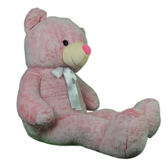 Play Hour Wolly The Teddy Bear Plush Soft Toy for Ages 3 Years and Up - Pink, 120cm