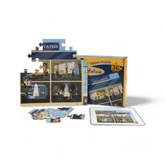 Mittimate Police Station Jigsaw Puzzle – 36-Piece Cardboard Puzzle for Kids (Ages 4-6) | Fun, Learning & Perfect Birthday Gift