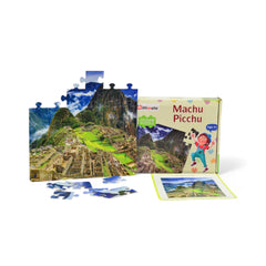 Mittimate Machu Picchu Jigsaw Puzzle – 36-Piece Cardboard Puzzle for Kids (Ages 4-6) | Fun, Learning & Perfect Birthday Gift