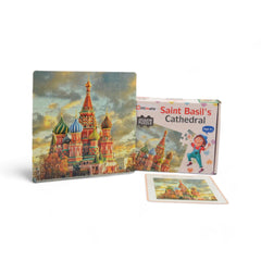Mittimate Saint Basil's Cathedral Jigsaw Puzzle – 36-Piece Cardboard Puzzle for Kids (Ages 4-6) | Fun, Learning & Perfect Birthday Gift