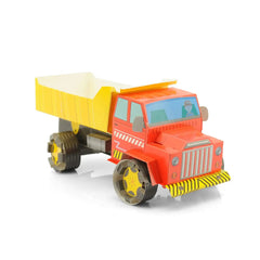 Mittimate Dumper Model Construction Book for Kids Age 8 to 12 Year Old I Make Your Own 3D Paper Model I Fun & DIY Book for Children