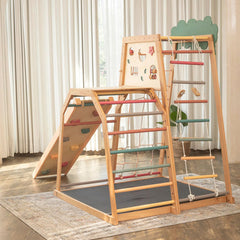 Kiddies Kingdom Wooden Toy Treehouse Imaginative Play For Ages 3 and Above