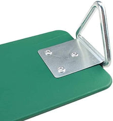 REZNOR Heavy Duty Flexible EVA Swing Seat with Metal Ring for Kids & Adults, 300kg Weight Support, Green