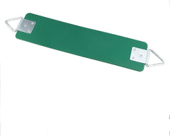 REZNOR Heavy Duty Flexible EVA Swing Seat with Metal Ring for Kids & Adults, 300kg Weight Support, Green