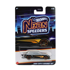 Hot Wheels Neon Speeder 2025 Edition 1:64 Scale 2018 Copo Camaro SS Die-Cast Vehicles For Ages 3+