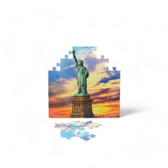 Mittimate World Statue of Liberty Jigsaw Puzzle – 36-Piece Cardboard Puzzle for Kids (Ages 4-6) | Fun, Learning & Perfect Birthday Gift