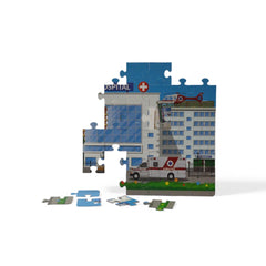 Mittimate Hospital Jigsaw Puzzle – 36-Piece Cardboard Puzzle for Kids (Ages 4-6) | Fun, Learning & Perfect Birthday Gift