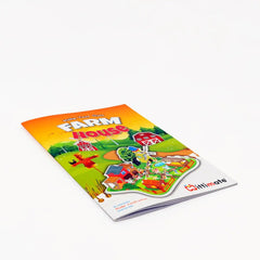 Mittimate Farm House Model Construction Book for Kids Age 8 to 12 Year Old I Make Your Own 3D Paper Model I Fun & DIY Book for Children