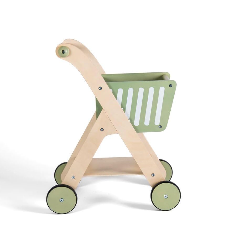Kiddies Kingdom Shop 'N' Roll Cart Imaginative Play For Ages 3 and Above