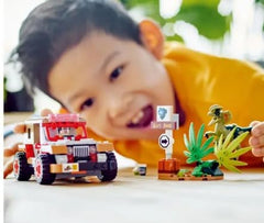 LEGO Jurassic Park 30th Aniversary Dilophosaurus Ambush Building Kit For Ages 6+
