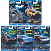Hot Wheels 2026 DC Comics Batman-Themed Set III Silver Celebration Series 1:64 Scale - Set Of 5 Cars