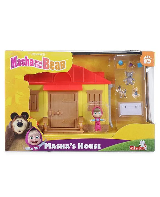 Simba Masha and The Bear Masha`s House Playset For Ages 3+