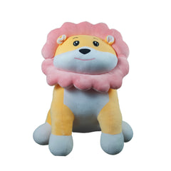 Play Hour Floret Sunny Lion Plush Soft Toy for Ages 3 Years and Up - Brown, 50cm