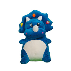 Play Hour Fruit Dragon Plush Soft Toy for Kids Ages 3 Years & Up - Blue, 55cm
