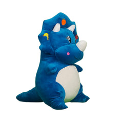 Play Hour Fruit Dragon Plush Soft Toy for Kids Ages 3 Years & Up - Blue, 55cm