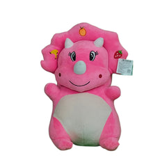 Play Hour Fruit Dragon Plush Soft Toy for Kids Ages 3 Years & Up - Pink, 55cm