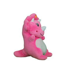 Play Hour Fruit Dragon Plush Soft Toy for Kids Ages 3 Years & Up - Pink, 55cm